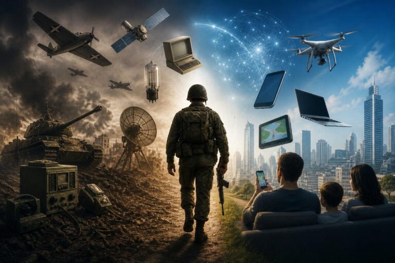 Capa do artigo Tecnologia: Progresso ou Estratégia de Guerra?